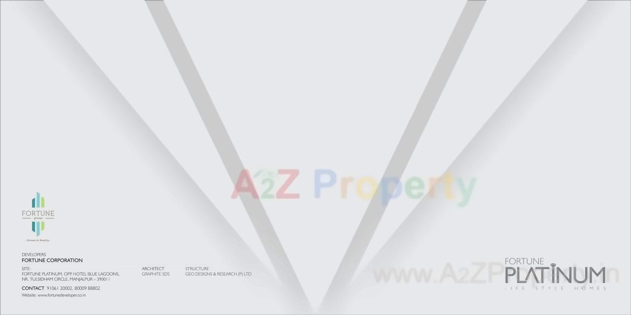  of real estate project Fortune Platinum located at Vadodara, Vadodara, Gujarat