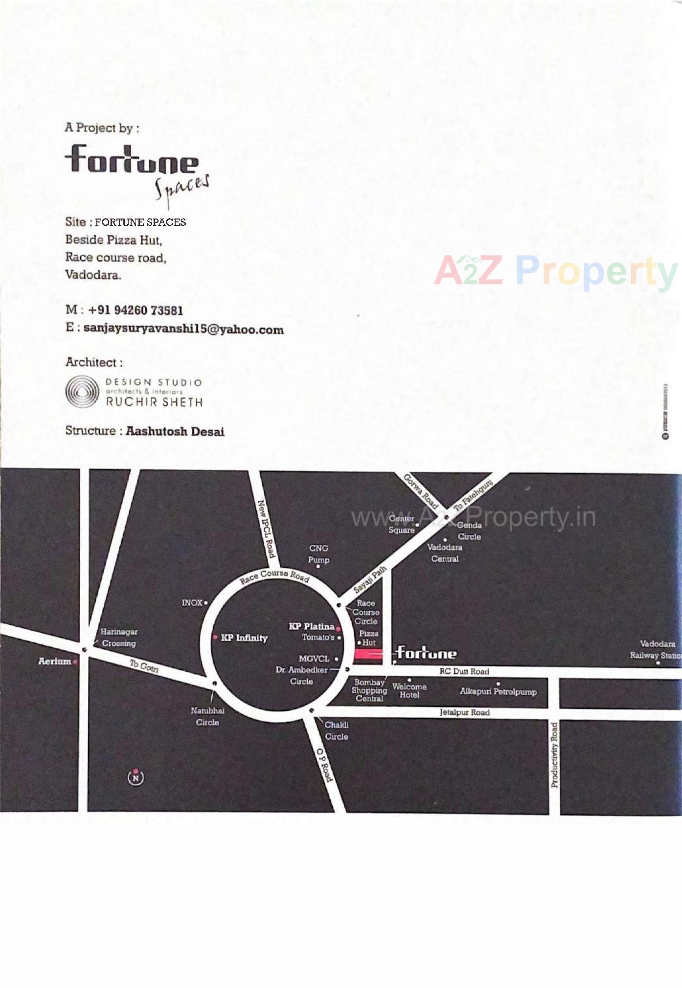  of real estate project Fortune Space located at Jetalpur, Vadodara, Gujarat