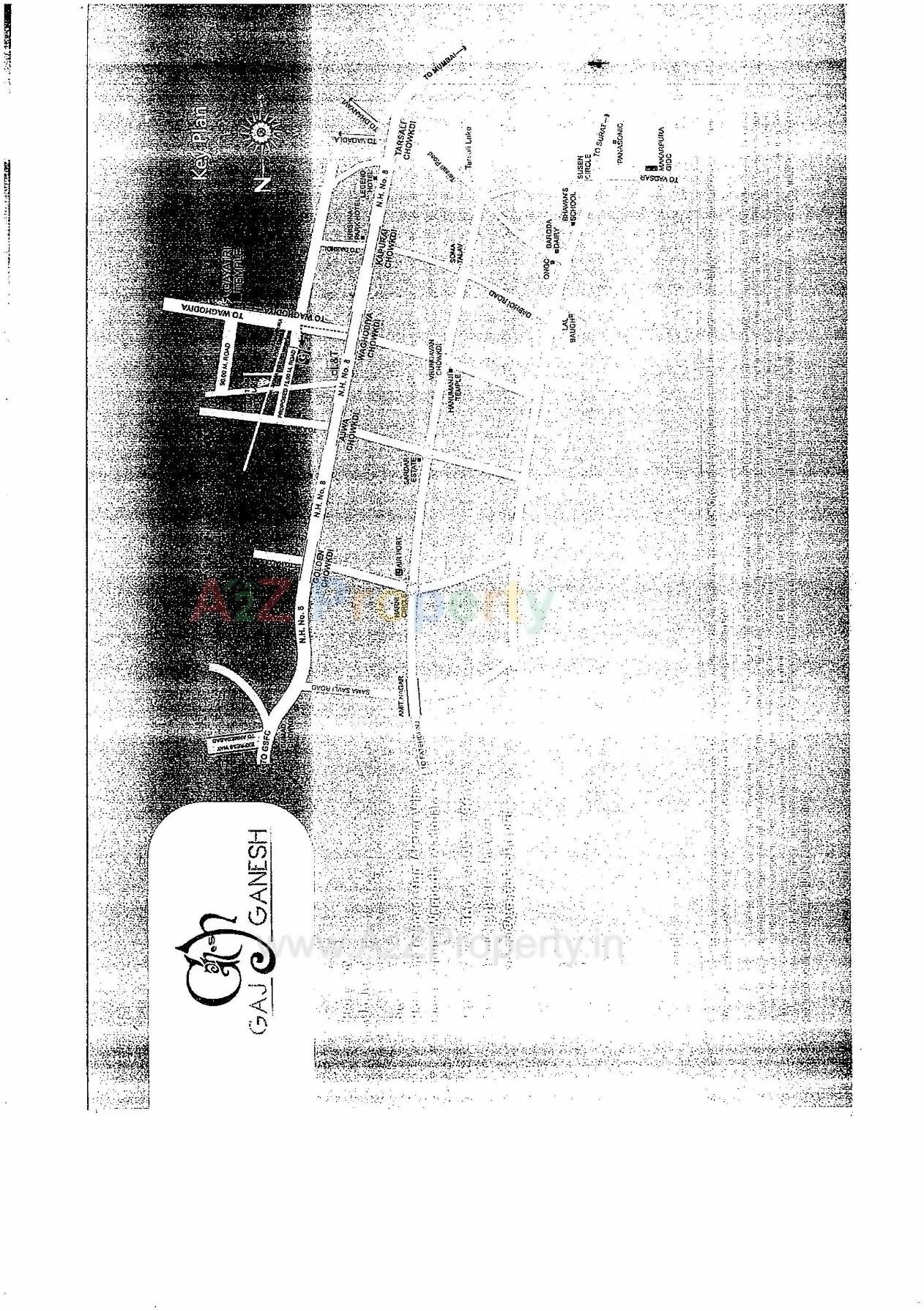  of real estate project Gaj Ganesh located at Hanumanpura, Vadodara, Gujarat