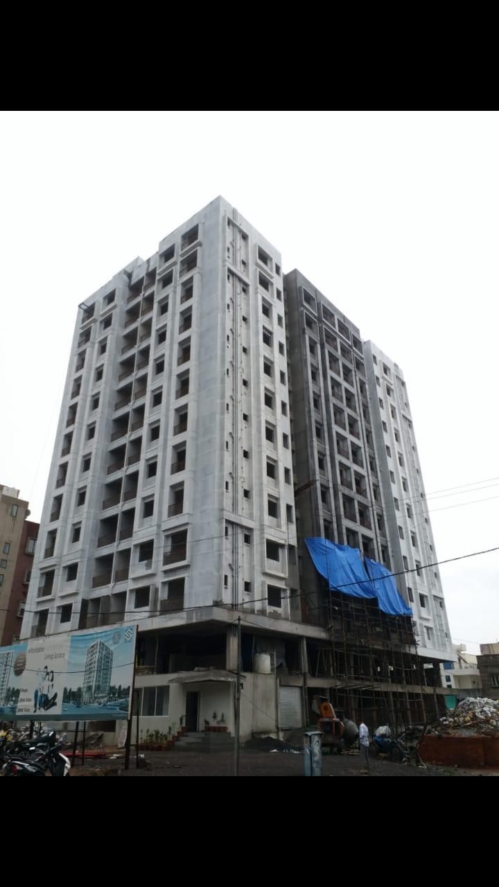 61931_const of real estate project Gajanan Heights located at Manjalpur, Vadodara, Gujarat