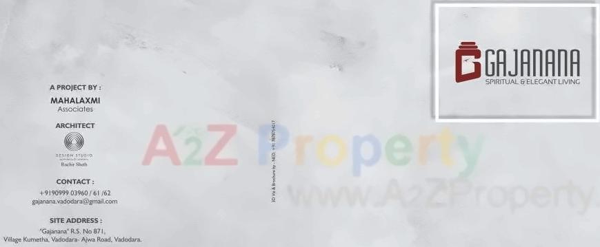  of real estate project Gajanana located at Kumetha, Vadodara, Gujarat