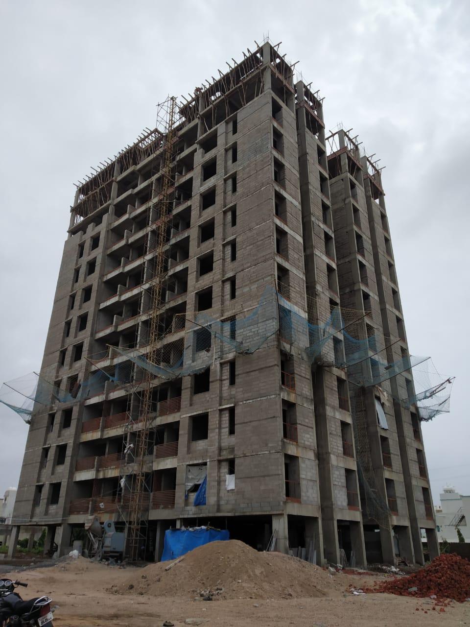 186321_const of real estate project Galaxy Heights located at Chhani, Vadodara, Gujarat