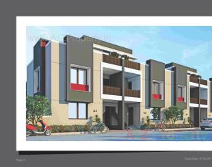 Elevation of real estate project Ganga Parvati Duplex located at Gotri, Vadodara, Gujarat