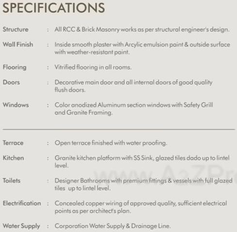 Project Specifications