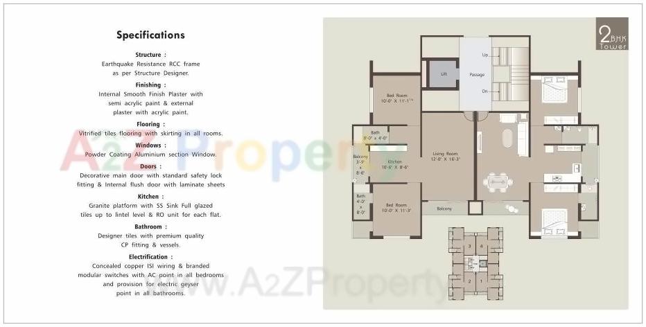Layout of real estate project Giriraj Greens located at Sayajipura, Vadodara, Gujarat