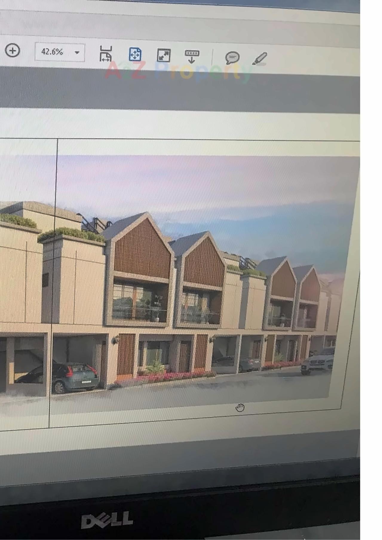 3D Elevation of real estate project Glade Mercury located at Harni, Vadodara, Gujarat