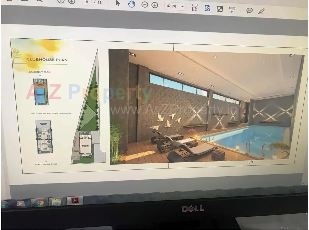 Layout of real estate project Glade Mercury located at Harni, Vadodara, Gujarat