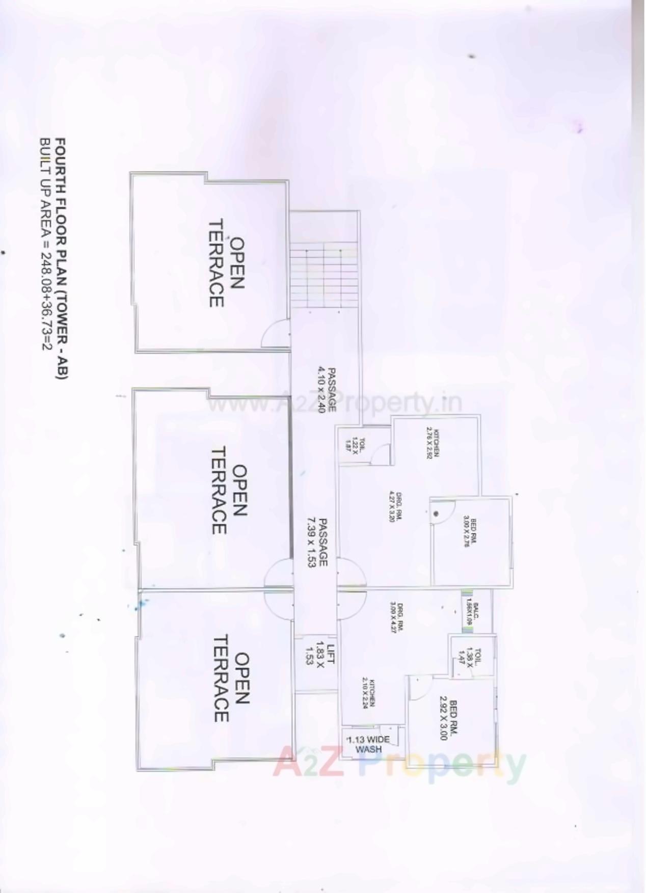 Layout of real estate project Gokul Dham located at Padra, Vadodara, Gujarat