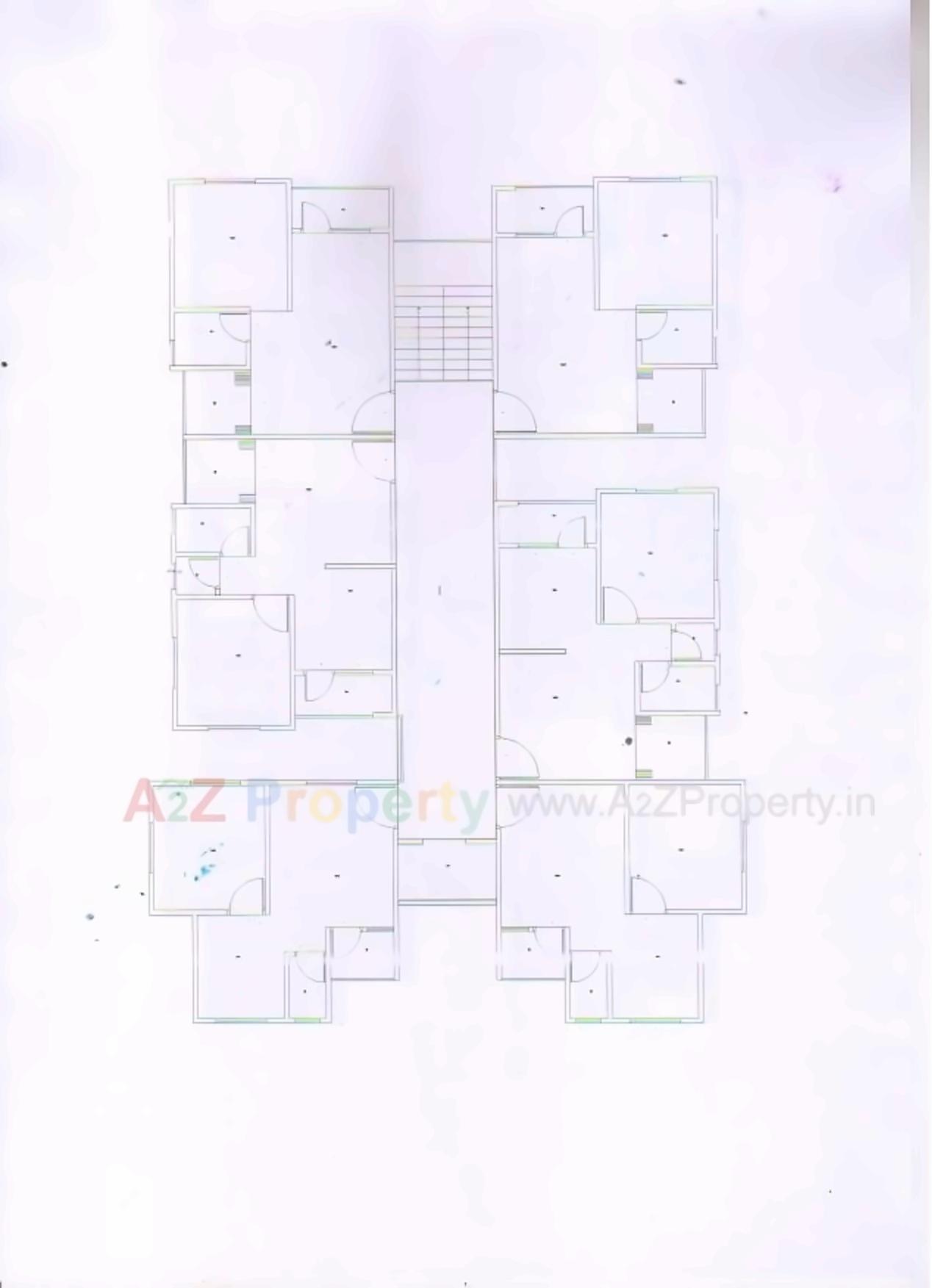 Layout of real estate project Gokul Dham located at Padra, Vadodara, Gujarat