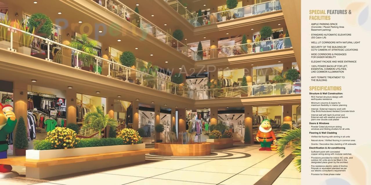 3D Elevation of real estate project Gokuldham Signature located at Koyali, Vadodara, Gujarat