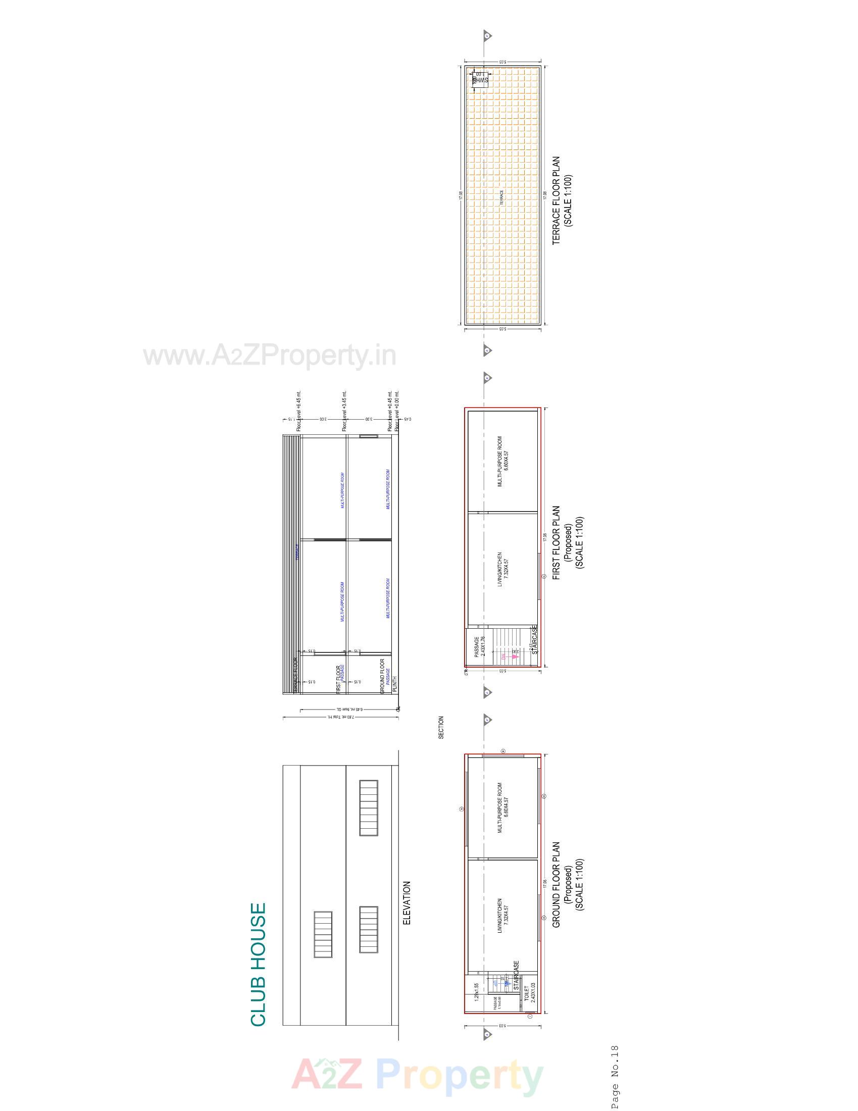 Layout of real estate project Gokulesh Greens located at Atladara, Vadodara, Gujarat