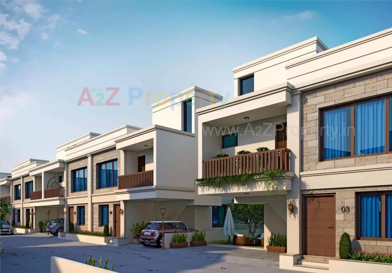 3D Elevation of real estate project Gold Point located at Gorva, Vadodara, Gujarat