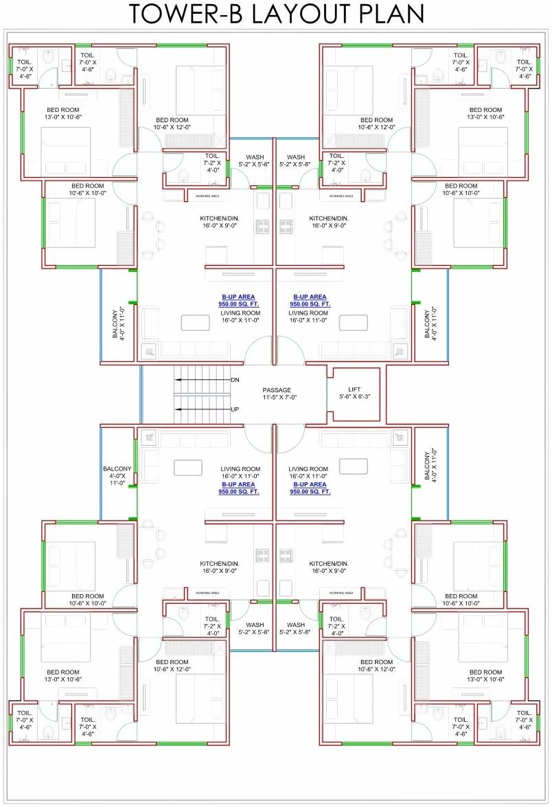 Layout of real estate project Golden Icon located at Bhayli, Vadodara, Gujarat