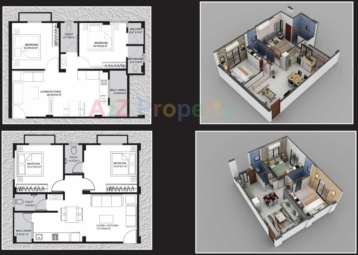 Layout of real estate project Goverdhan Heights located at Vadodara, Vadodara, Gujarat