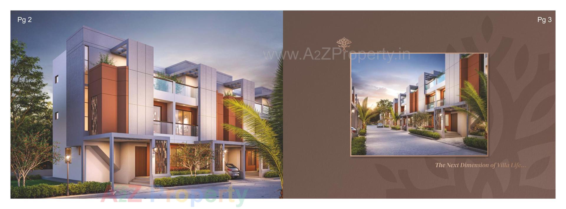 3D Elevation of real estate project Gracewood Elegance located at Bill, Vadodara, Gujarat
