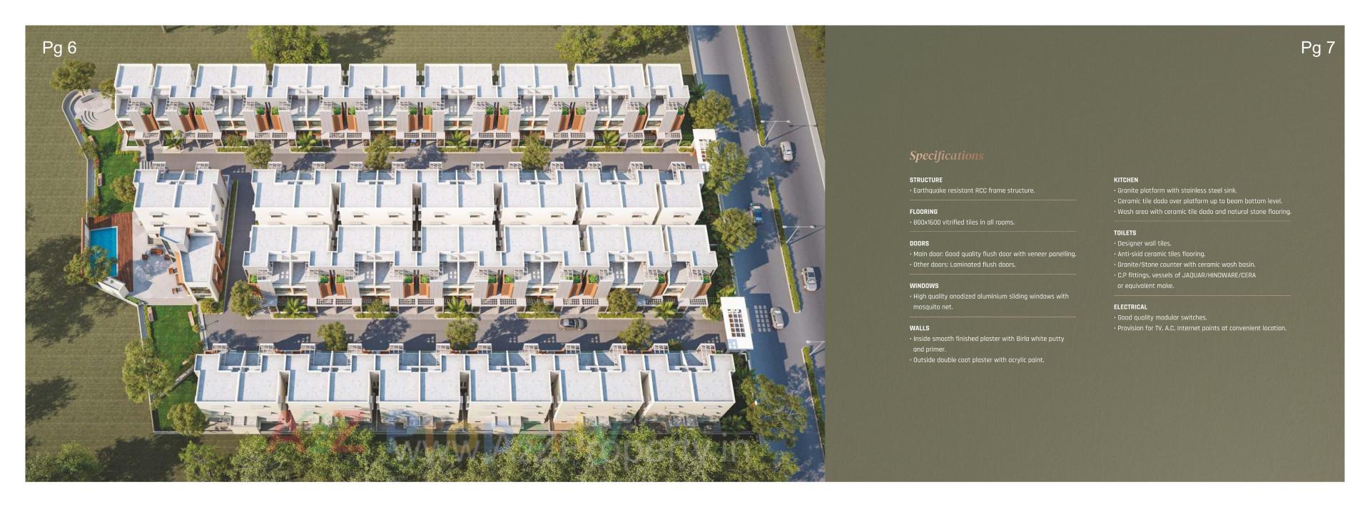  of real estate project Gracewood Elegance located at Bill, Vadodara, Gujarat