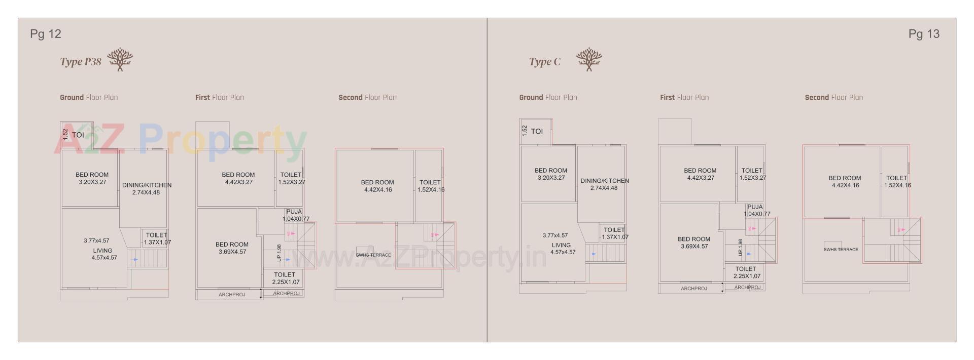  of real estate project Gracewood Elegance located at Bill, Vadodara, Gujarat