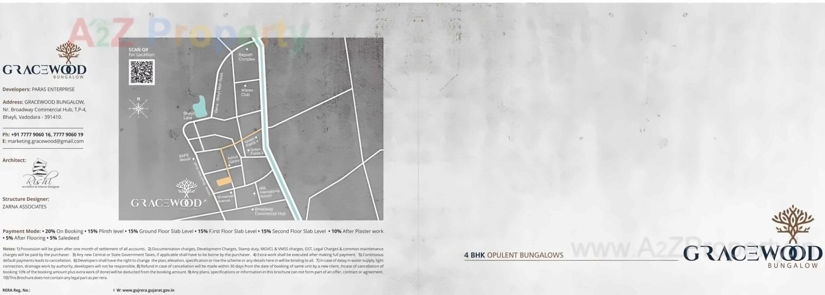  of real estate project Gracewood located at Bhayli, Vadodara, Gujarat