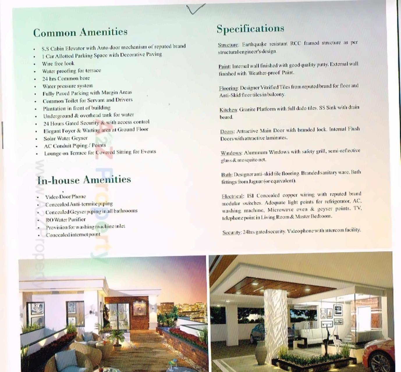  of real estate project Green Emerald located at Ankodia, Vadodara, Gujarat