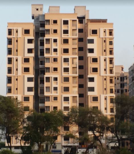 3D Elevation of real estate project Green Heaven located at Samiyala, Vadodara, Gujarat