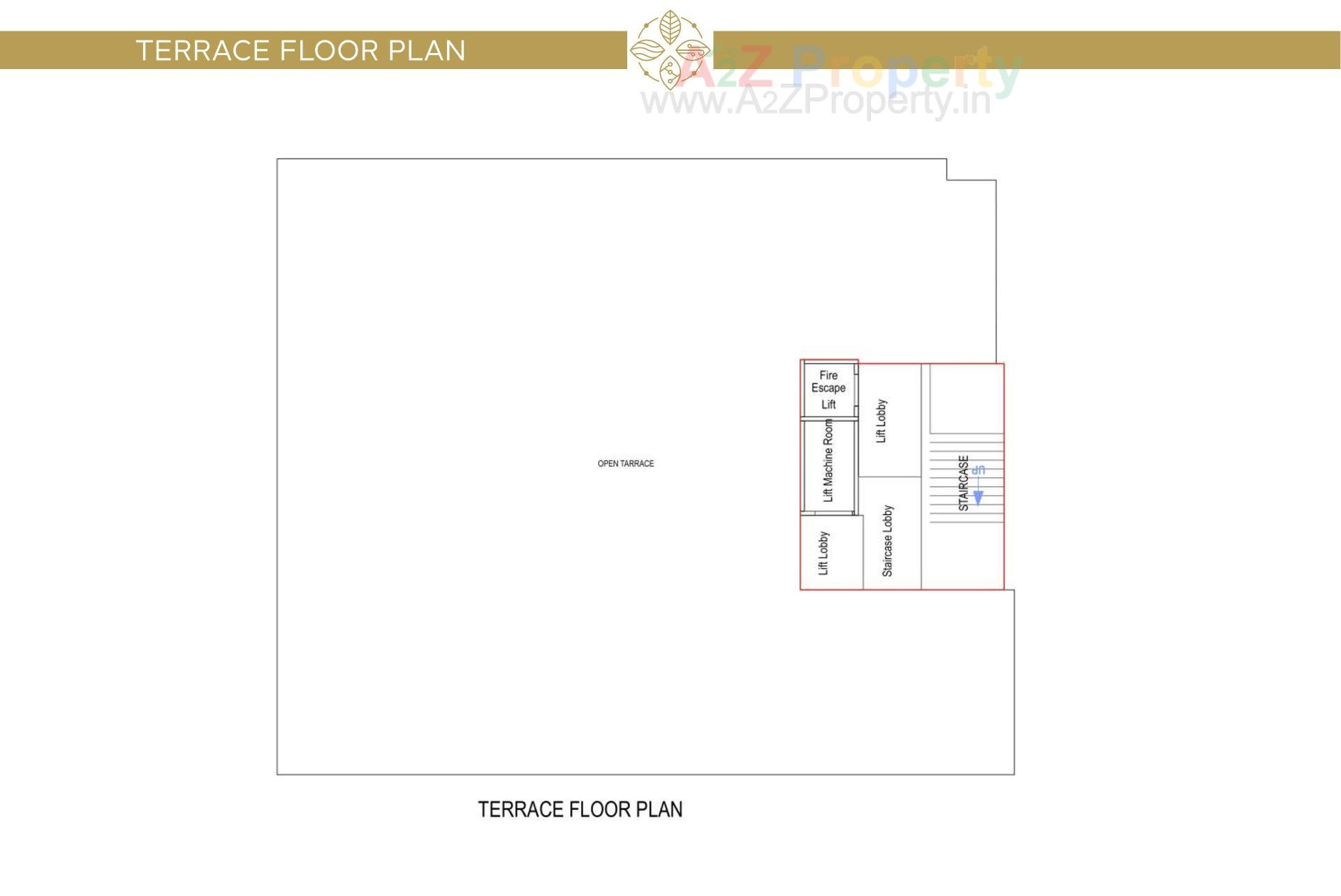 Layout of real estate project Green Leaf Antilia located at Gotri, Vadodara, Gujarat