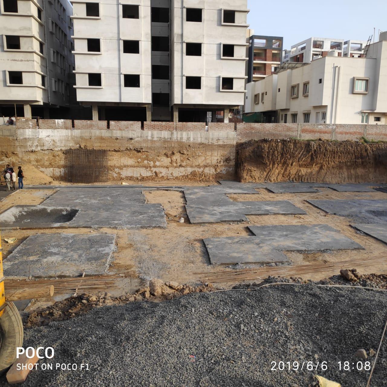 160417_const of real estate project Green Leaf Exotica located at Bhayli, Vadodara, Gujarat