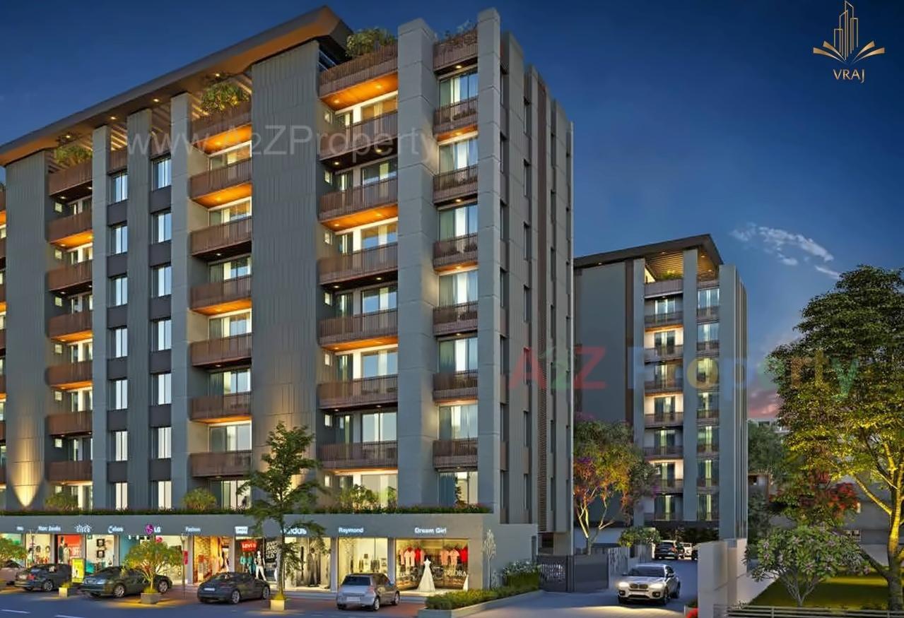 3D Elevation of real estate project Green Leaf Exotica located at Bhayli, Vadodara, Gujarat