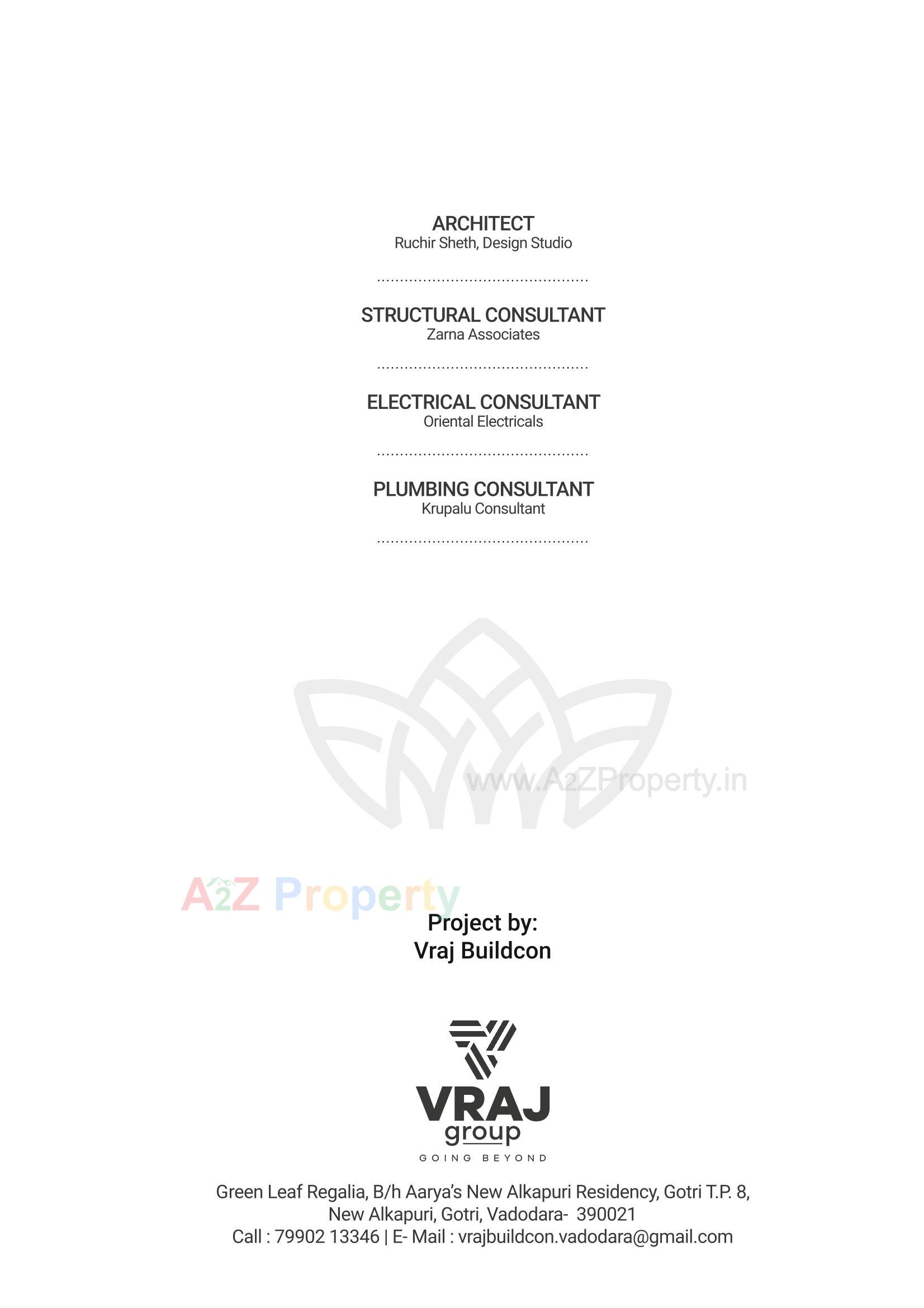  of real estate project Green Leaf Regalia located at Gotri, Vadodara, Gujarat