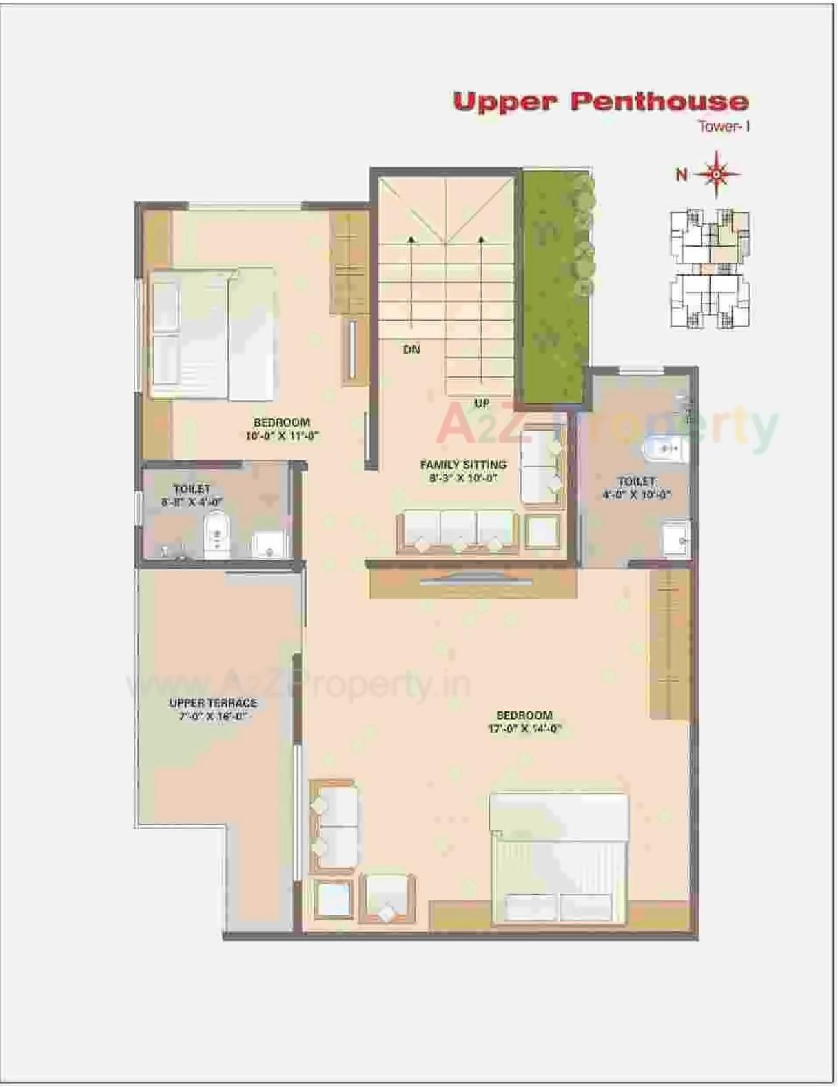 Layout of real estate project Greenfields located at Bhayli, Vadodara, Gujarat