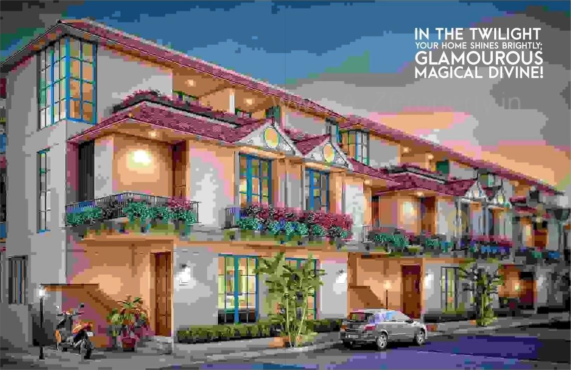 3D Elevation of real estate project Greenfields   4+ located at Bhayli, Vadodara, Gujarat