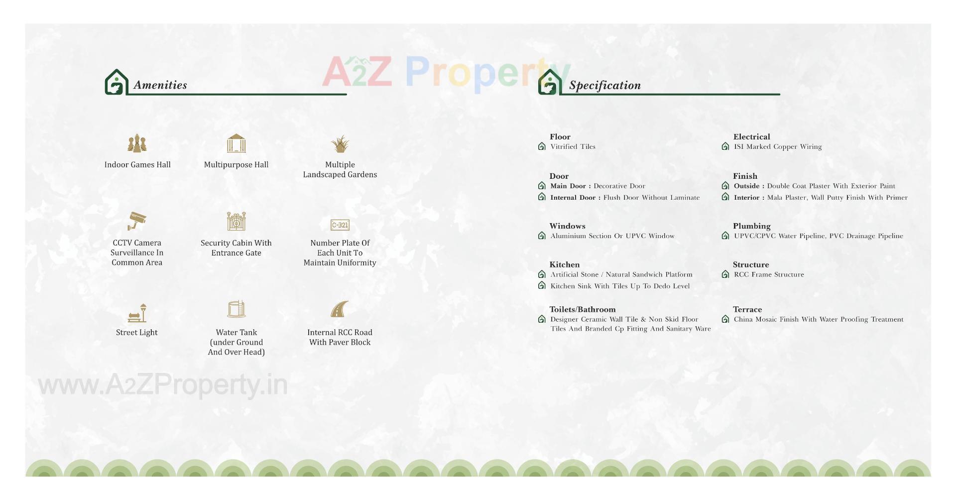  of real estate project Greenleaf Heritage located at Sevasi, Vadodara, Gujarat