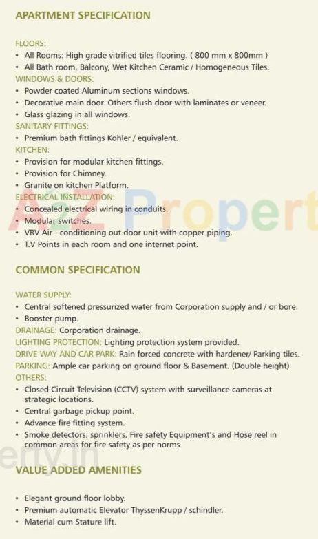 Project Specifications