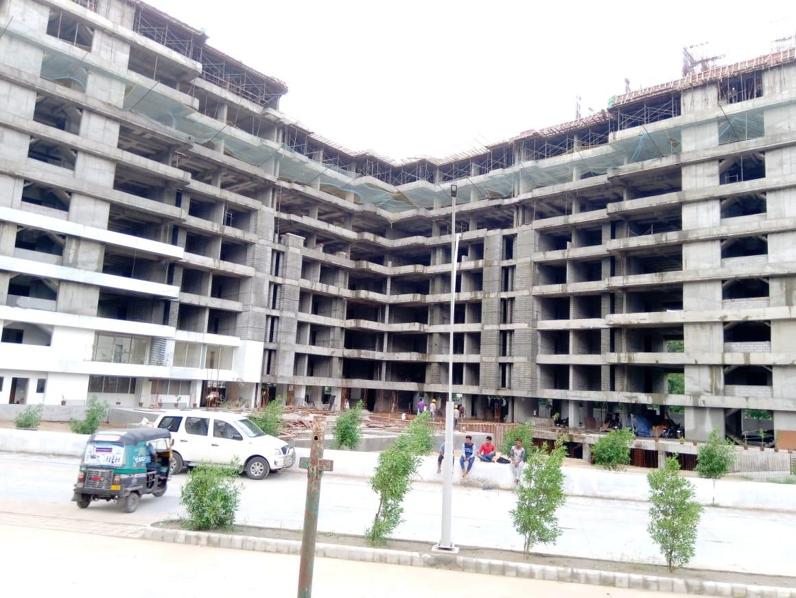 188339_const of real estate project Greenwoods Aspire located at Subhanpura, Vadodara, Gujarat