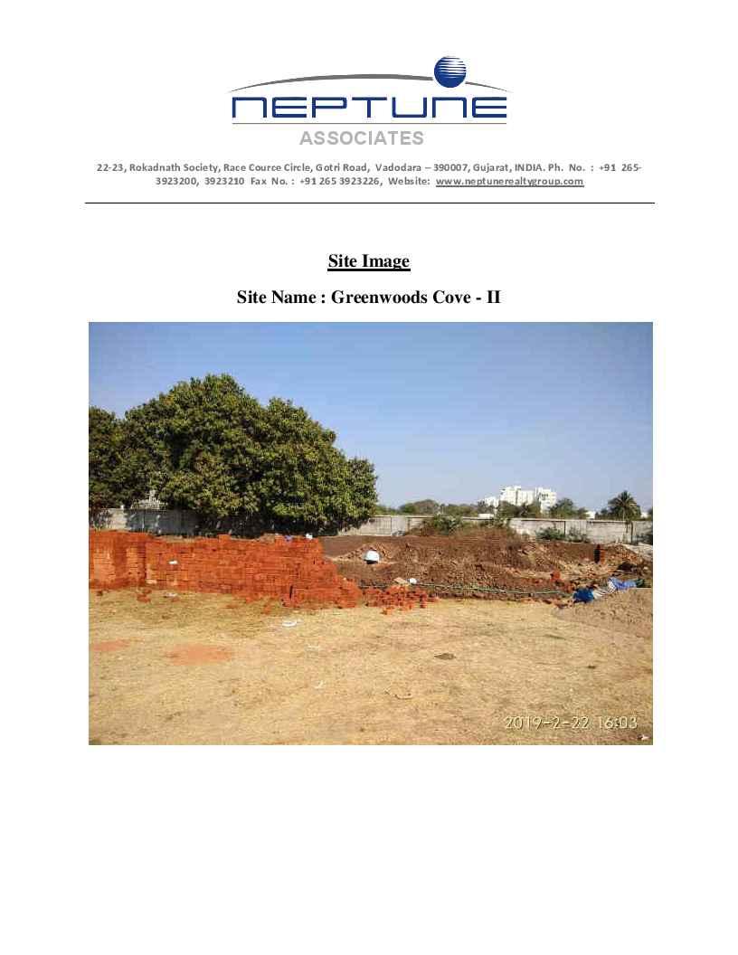 110629_const of real estate project Greenwoods Cove Ii located at Khanpur, Vadodara, Gujarat