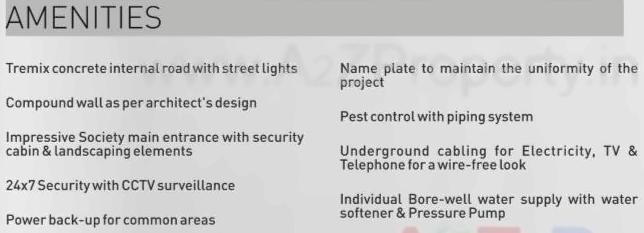 Amenities of Greenwoods Cove