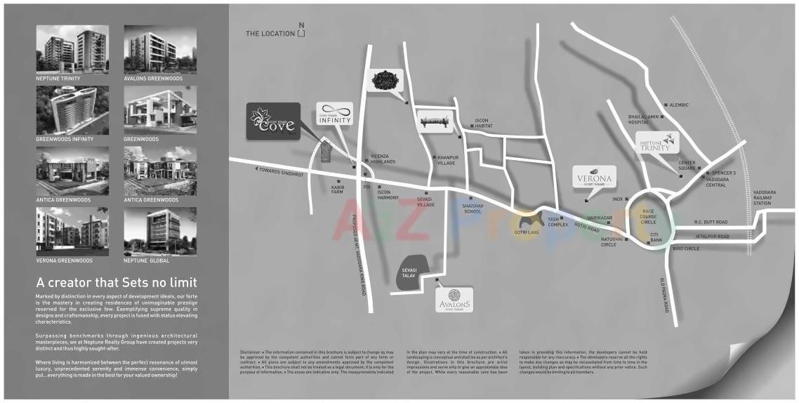  of real estate project Greenwoods Cove located at Khanpur, Vadodara, Gujarat