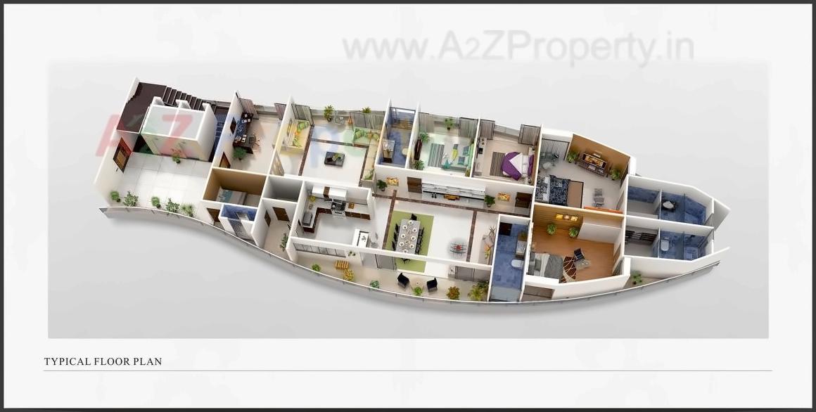 Layout of real estate project Greenwoods Infinity located at Khanpur, Vadodara, Gujarat