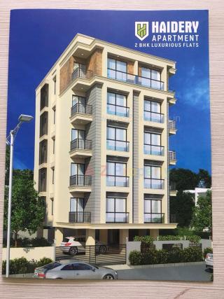 Elevation of real estate project Haidery Apartment located at Bapod, Vadodara, Gujarat