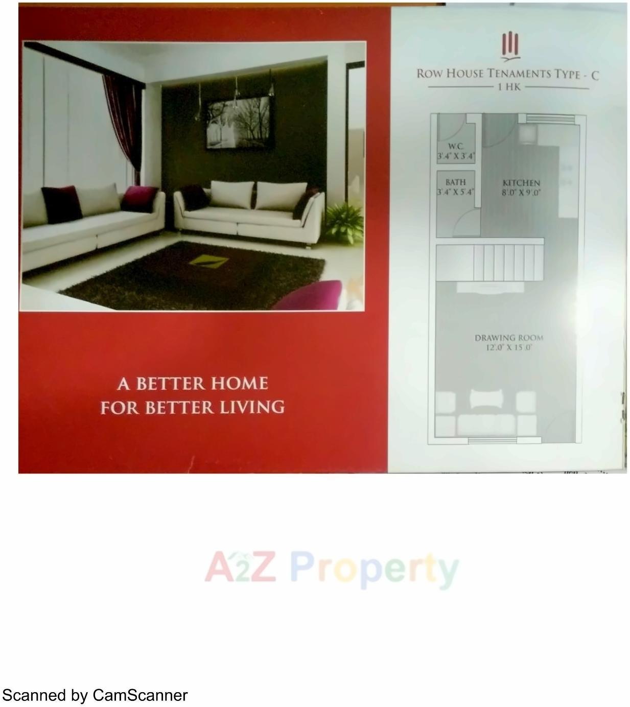 Layout of real estate project Haji Park located at Padra, Vadodara, Gujarat