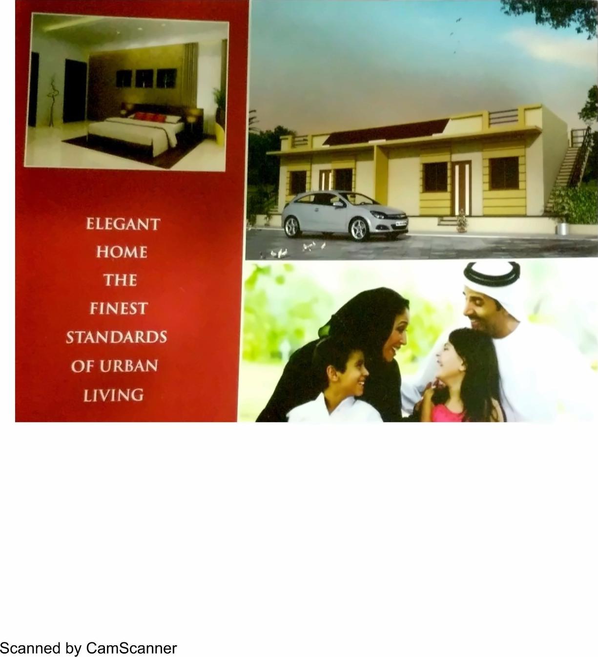 3D Elevation of real estate project Haji Park located at Padra, Vadodara, Gujarat