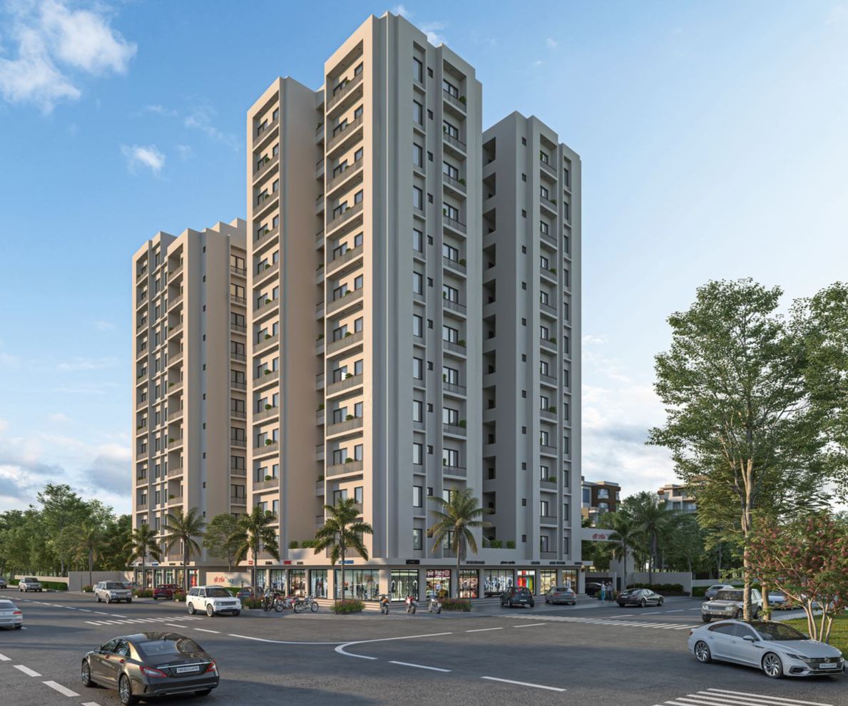 F_001 of real estate project Hari Darshan Sky located at Chhani, Vadodara, Gujarat