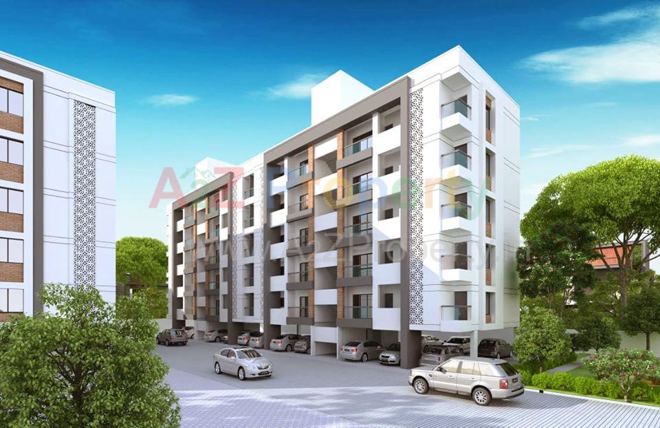 3D Elevation of real estate project Harmony Shivaay located at Saiyad, Vadodara, Gujarat