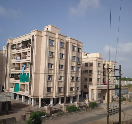 3D Elevation of real estate project Haveli Resi Cum Plaza located at Makarpura, Vadodara, Gujarat