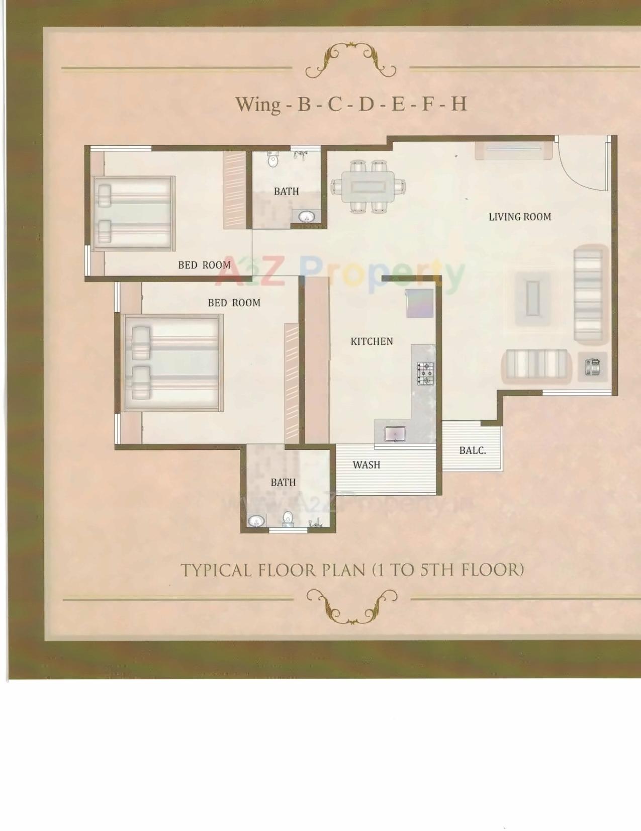 Layout of real estate project Haveli Resi Cum Plaza located at Makarpura, Vadodara, Gujarat