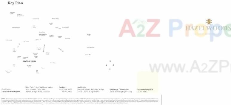  of real estate project Hazelwoods located at Vasna, Vadodara, Gujarat