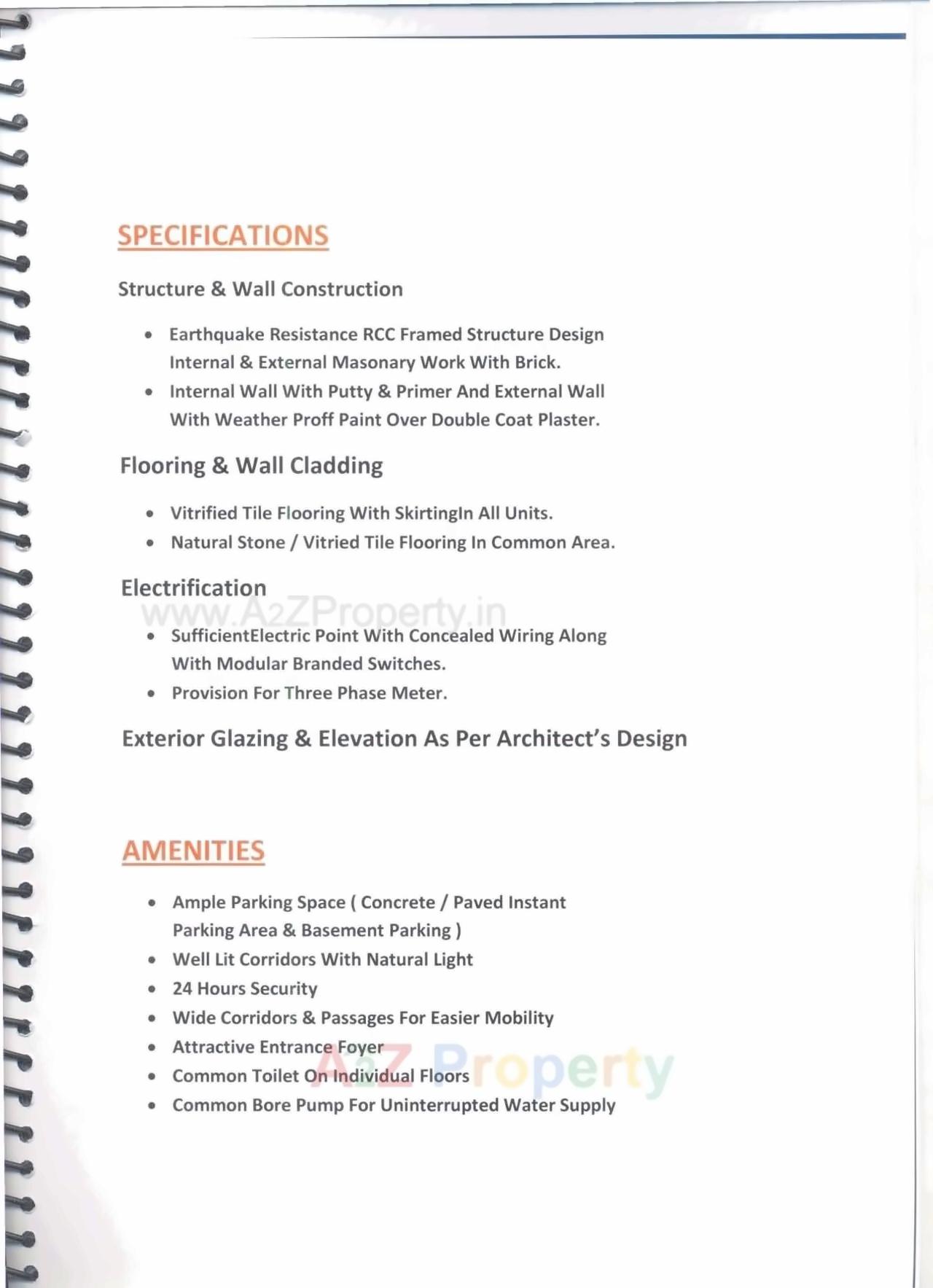  of real estate project Heerranj Heights located at Gotri, Vadodara, Gujarat