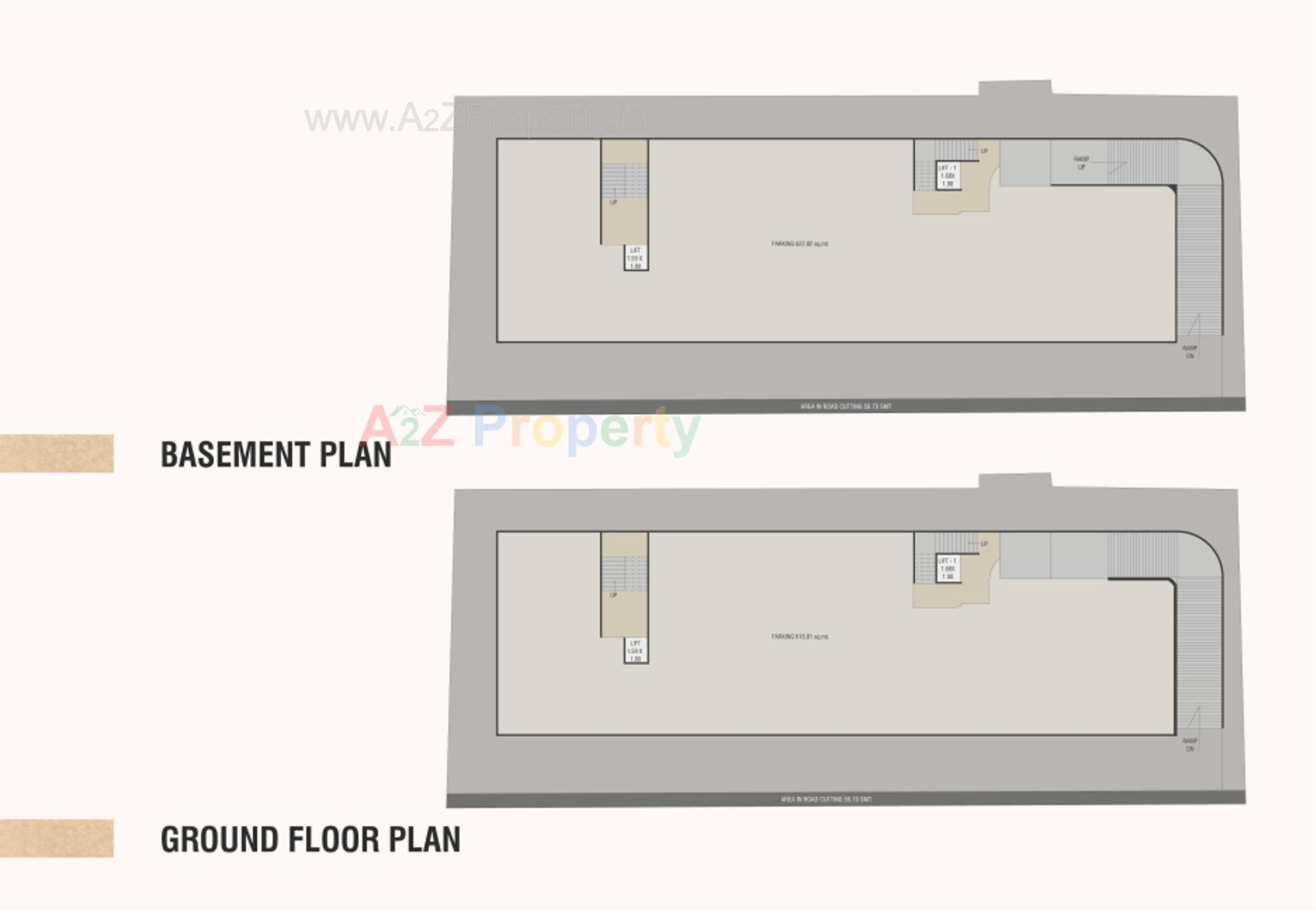 Layout of real estate project Heritage Green located at Vadodara, Vadodara, Gujarat