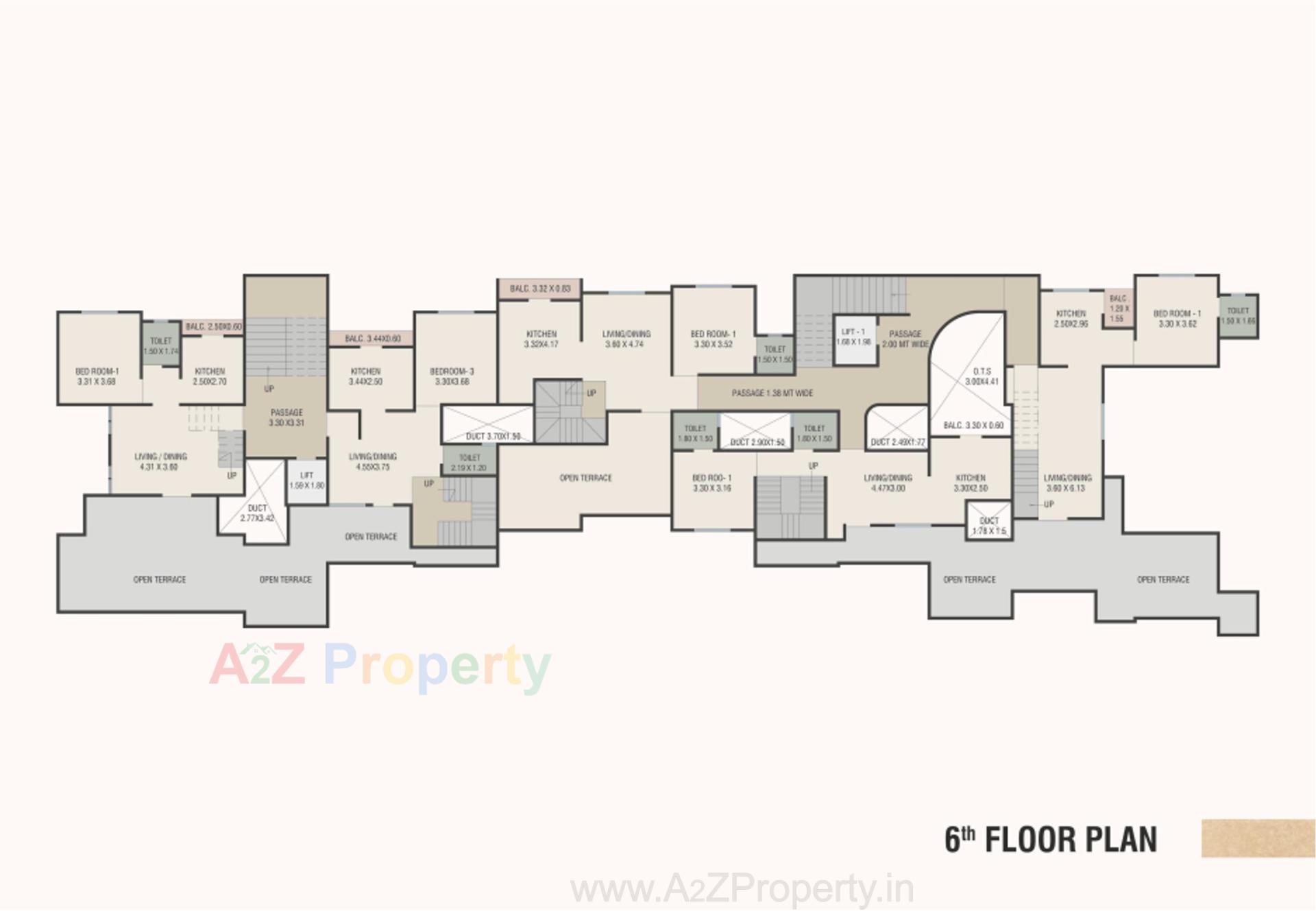 Layout of real estate project Heritage Green located at Vadodara, Vadodara, Gujarat