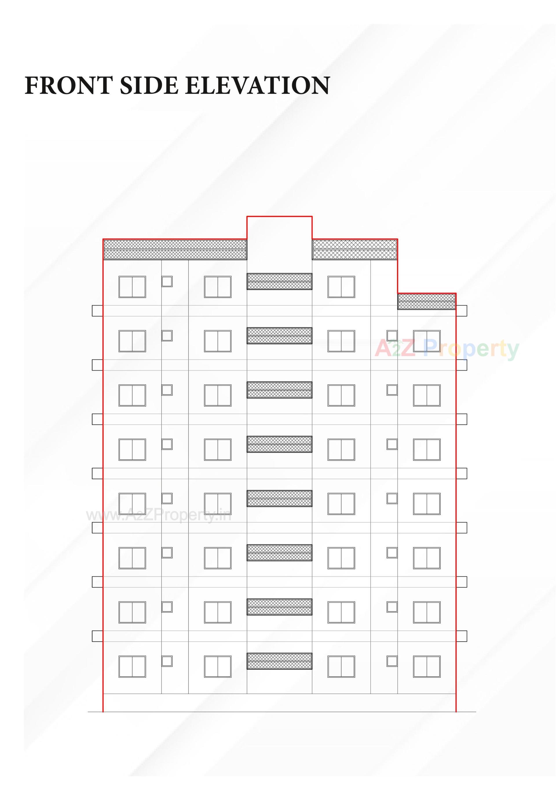  of real estate project Hiya Homes located at Manjalpur, Vadodara, Gujarat