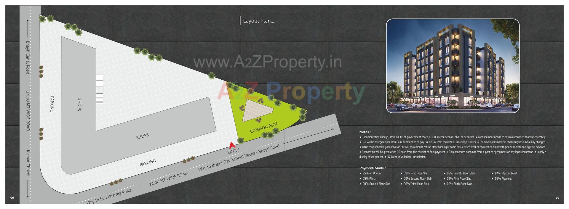  of real estate project Hyatt Residency located at Vadodara, Vadodara, Gujarat